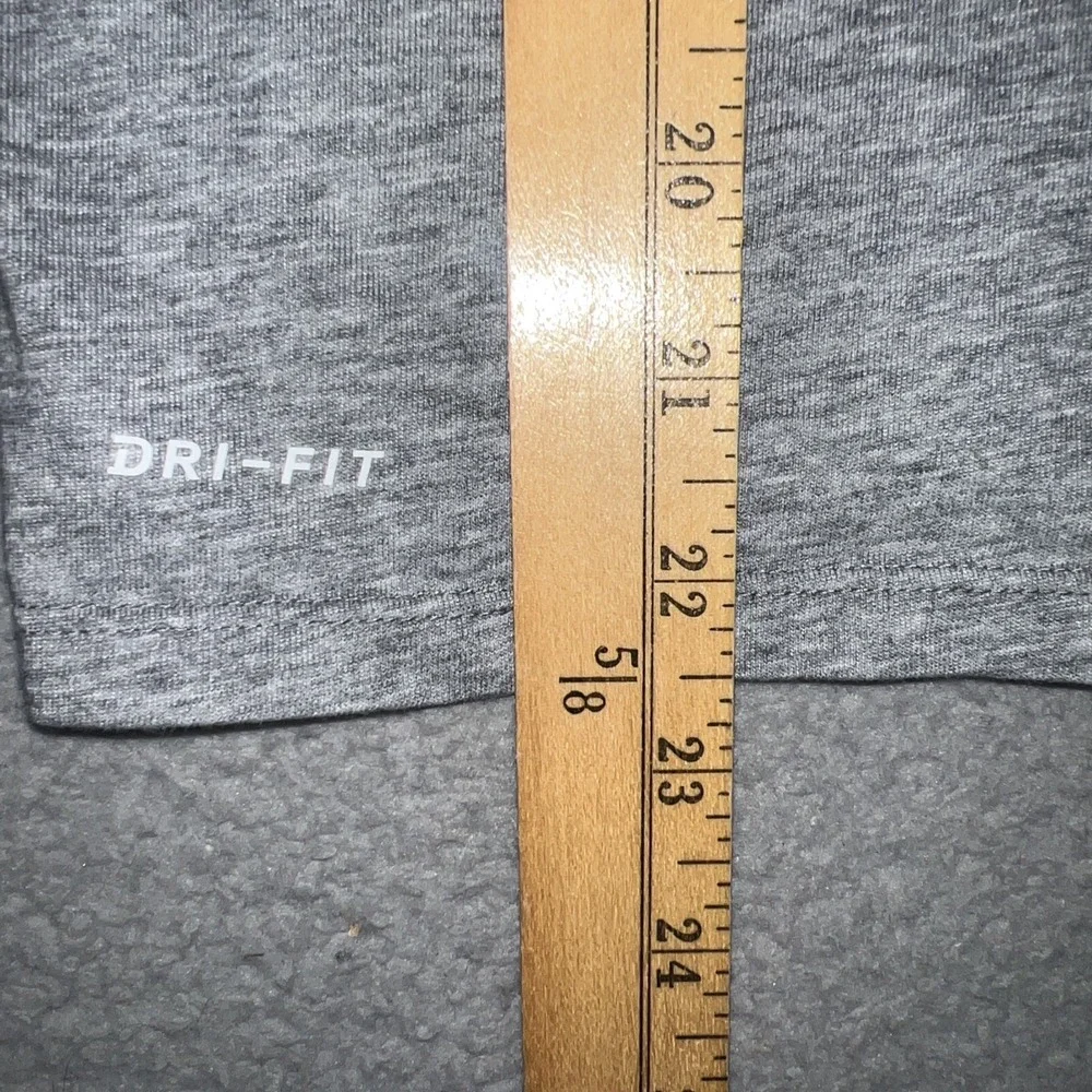 The Nike Tee‎ Kevin Durant T Shirt Youth Sz M Gray KD Dri Fit #35 Athletic Tee